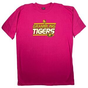 Grambling Tigers Shirt Women's Size 3XL Pink Fuchsia A363